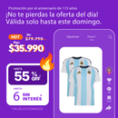 COMPRA 1 Y LLEVATE 2 Camiseta Argentina 2026