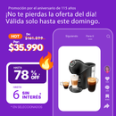 Cafetera Genio S Plus Nescafé Dolce Gusto Negra