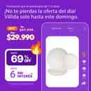 Juego de Vajilla Oxford Flat Baunilha 30 Piezas Cerámica