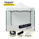Gazebo Plegable 3x3 m Blanco